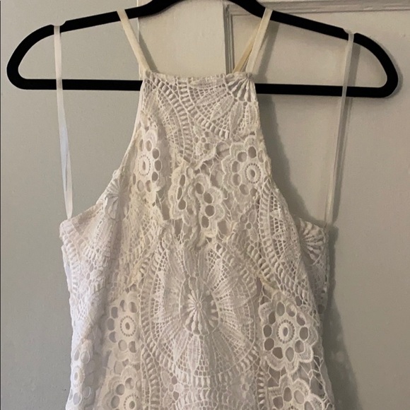 White lace bodycon dress - Picture 1 of 3